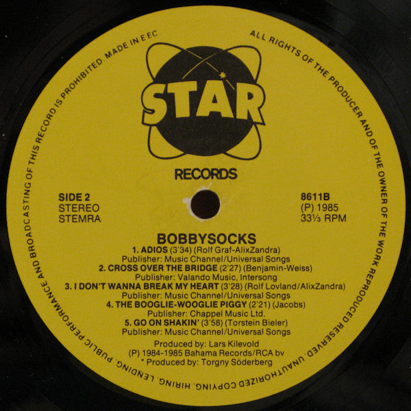 Bobbysocks : Bobbysocks! (LP, Album)