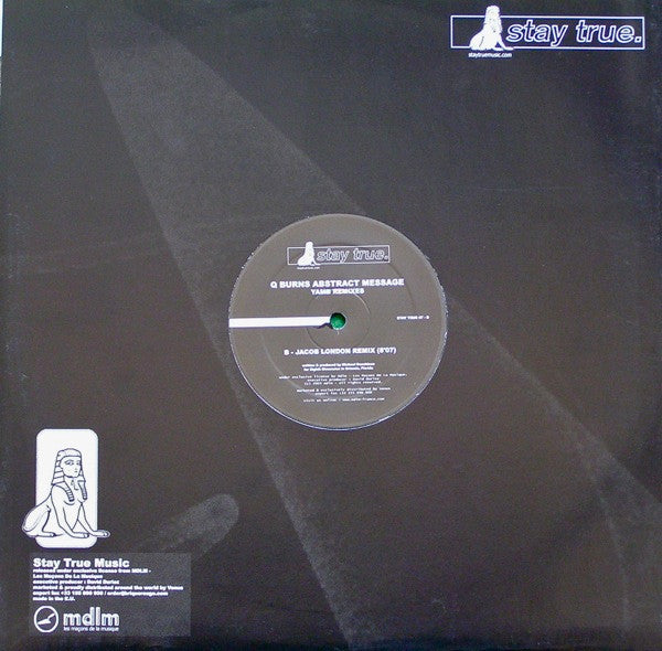 Q-Burns Abstract Message : Yamb (Remixes) (12")