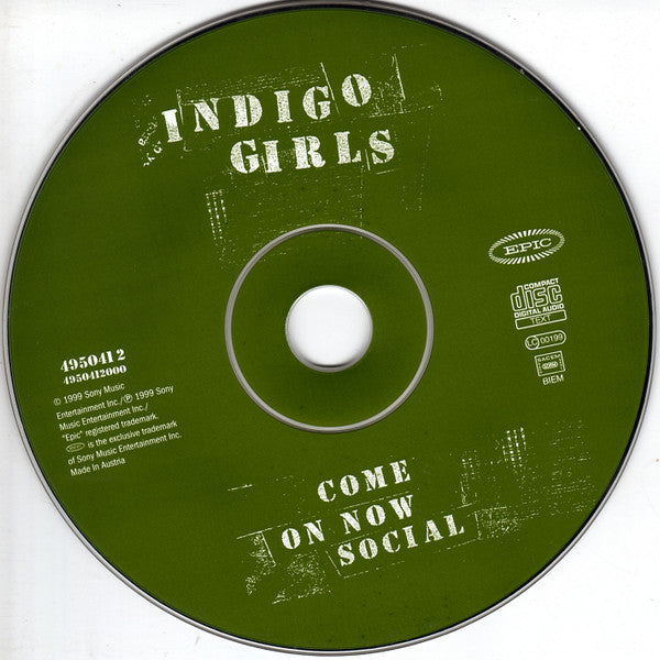 Indigo Girls : Come On Now Social (CD, Album)