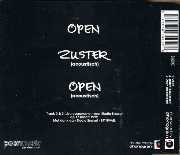 The Scene (2) : Open (CD, Single)
