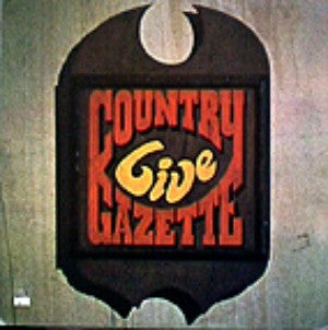 Country Gazette : Country Gazette Live (LP)