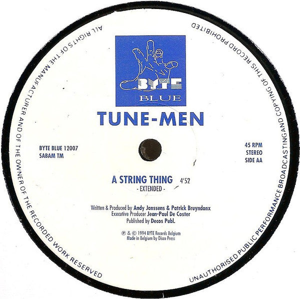 Tune-Men* : Movin' (12")