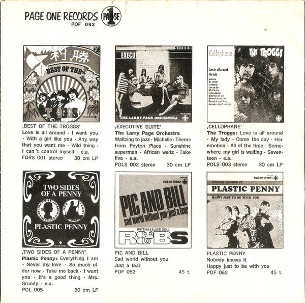 The Troggs : Hip Hip Hooray (7", Single)