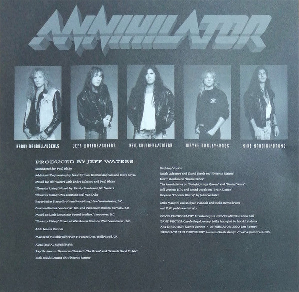 Annihilator (2) : Set The World On Fire (LP, Album, Ltd, Num, RE, Blu)
