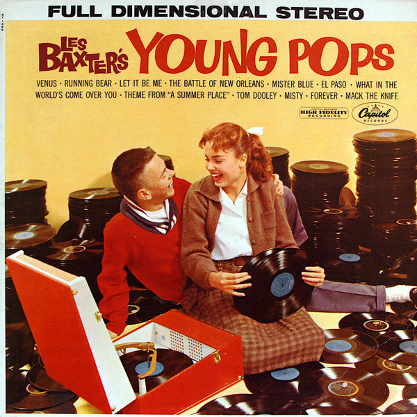 Les Baxter : Les Baxter's Young Pops (LP, Album)