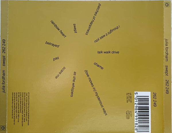 Julia Fordham : Swept (CD, Album)