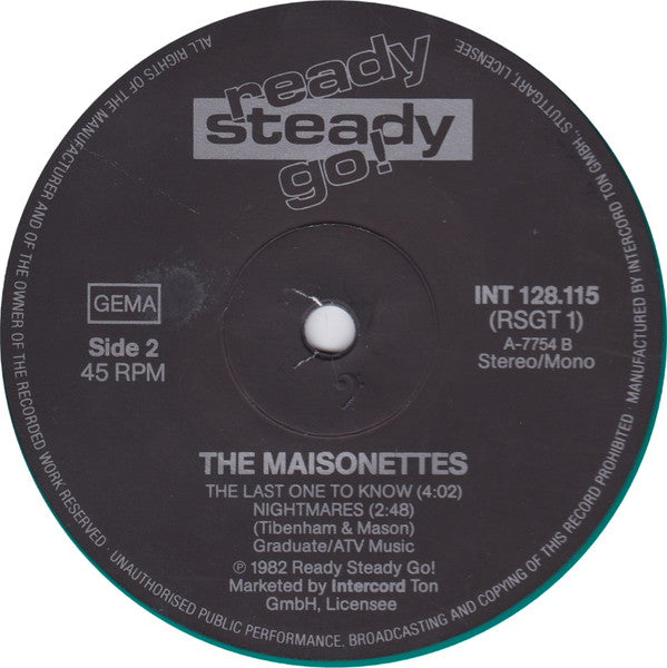 The Maisonettes : Heartache Avenue (12", Gre)
