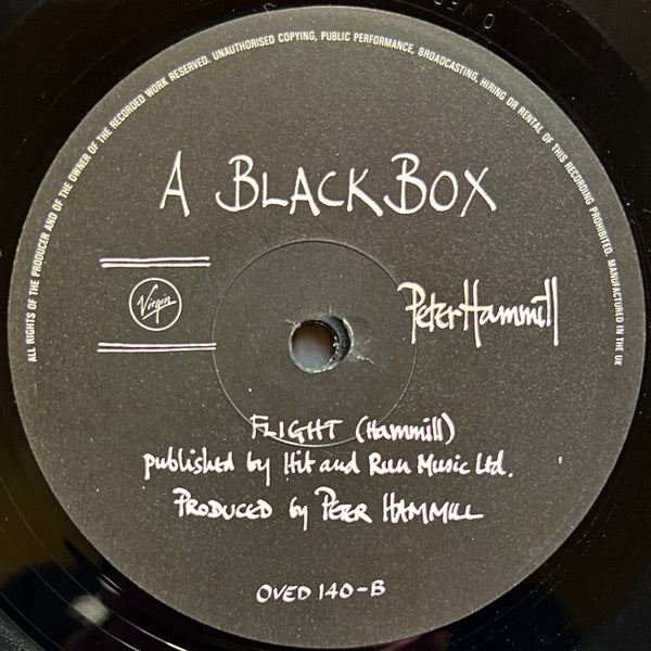 Peter Hammill : A Black Box (LP, Album, RE)