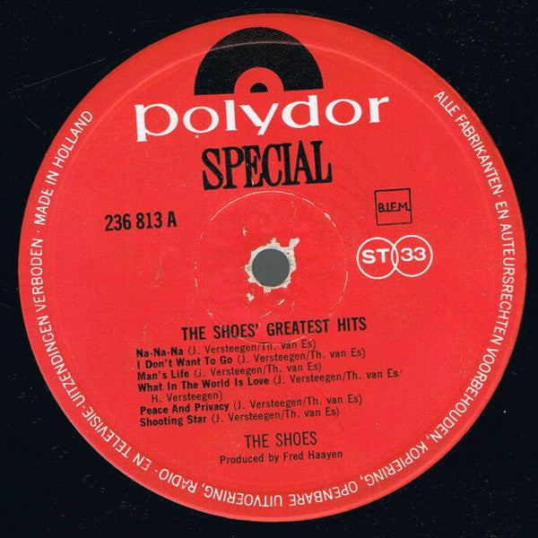 The Shoes : Greatest Hits (LP, Comp)