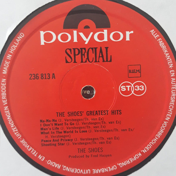 The Shoes : Greatest Hits (LP, Comp)