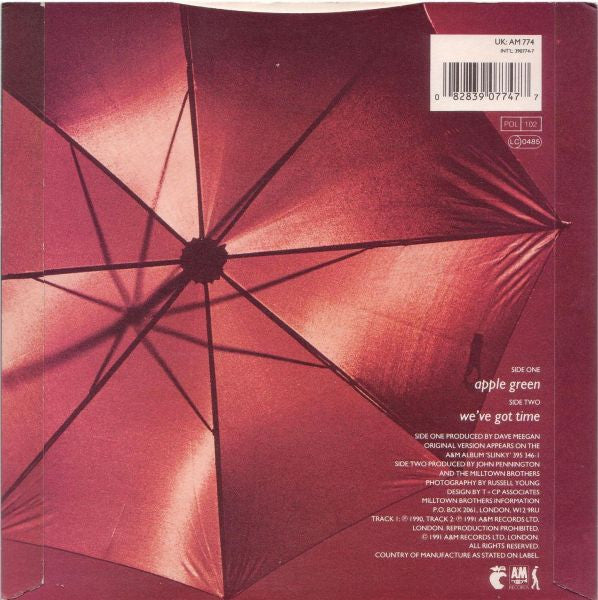 Milltown Brothers : Apple Green (7")