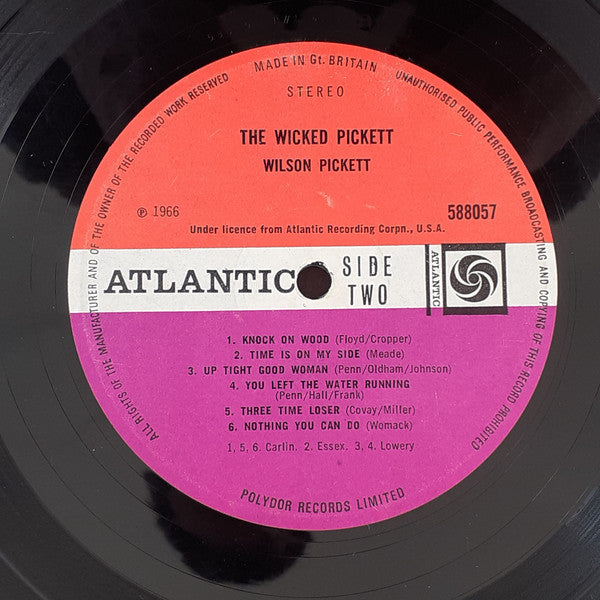 Wilson Pickett : The Wicked Pickett (LP, Album)