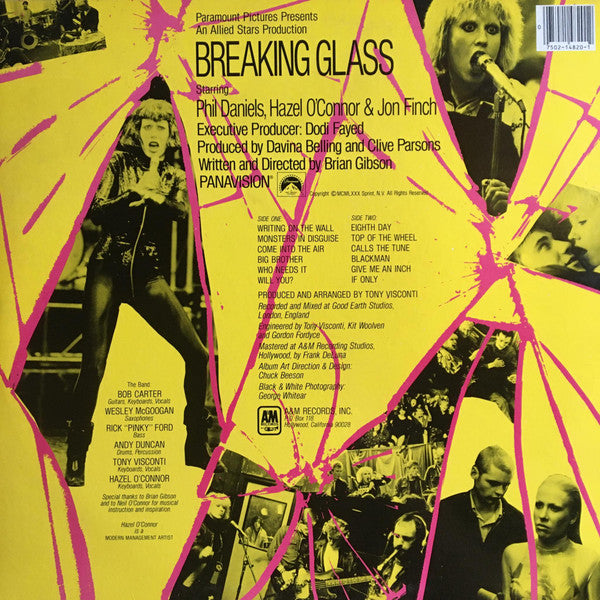 Hazel O'Connor : Breaking Glass (LP, Album)