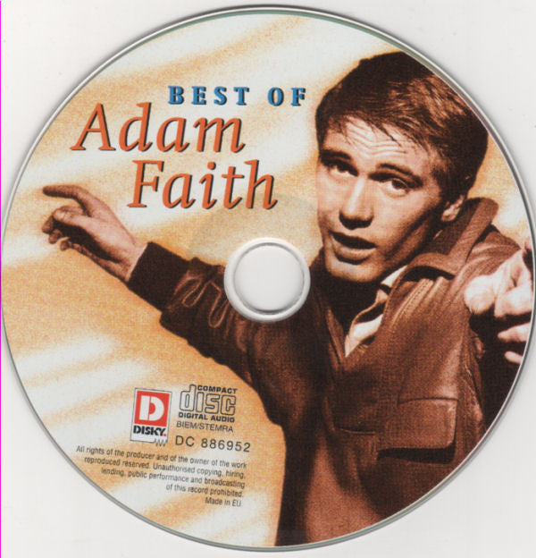 Adam Faith : Best Of Adam Faith (CD, Comp)