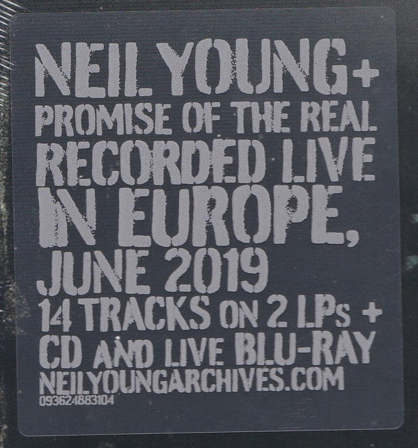 Neil Young + Promise Of The Real : Noise & Flowers  (Box, Dlx, Num + CD, Album + Blu-ray, Album + 2xLP,)