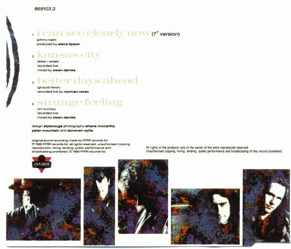 Hothouse Flowers : I Can See Clearly Now (CD, Single)