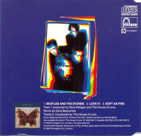 The House Of Love : Beatles And The Stones (Remix) (CD, Single)