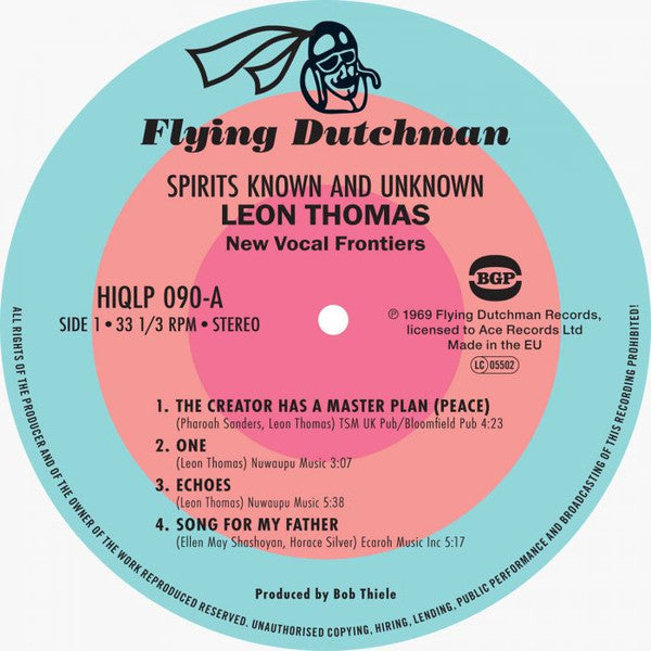 Leon Thomas : Spirits Known And Unknown (LP, Album, RE, Gat)
