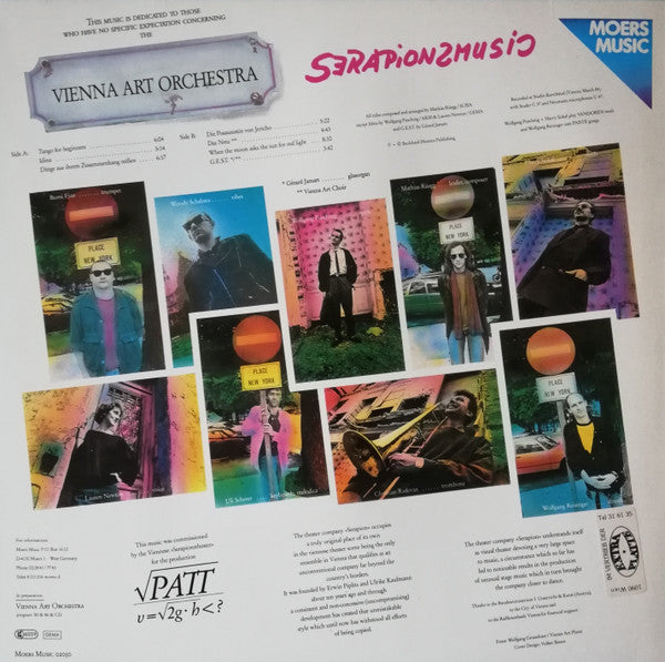 Vienna Art Orchestra : Serapionsmusic (LP, Album)