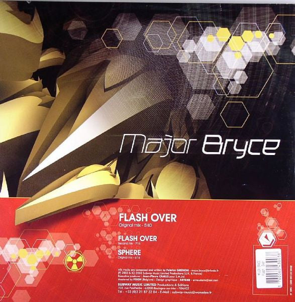 Major Bryce : Flash Over (12")