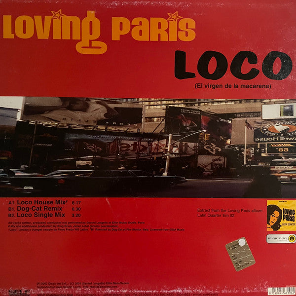 Loving Paris : Loco (12")