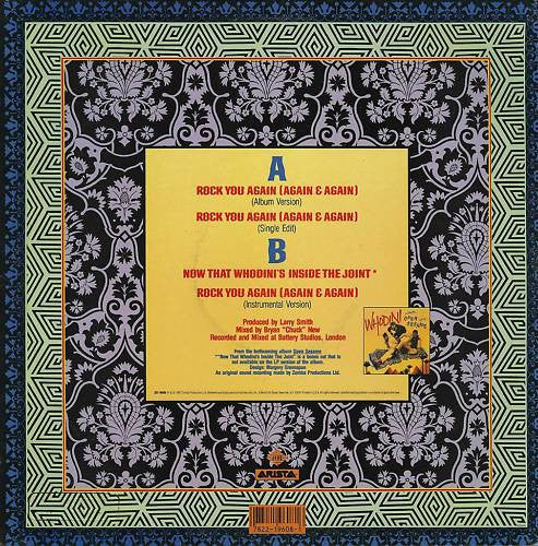 Whodini : Rock You Again (Again & Again) (12")