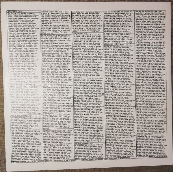 Faust : The Faust Tapes (LP, Album, RE, RM)