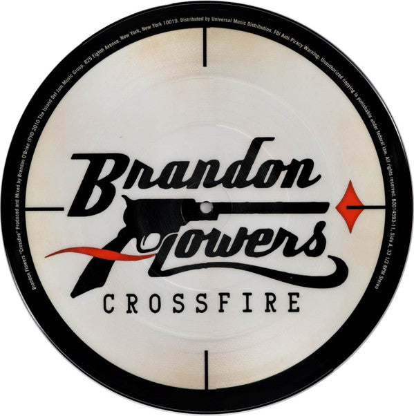 Brandon Flowers : Crossfire (10", Single, Pic)