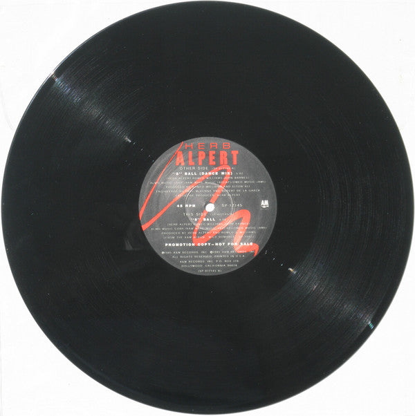 Herb Alpert : "8" Ball (12", Promo)