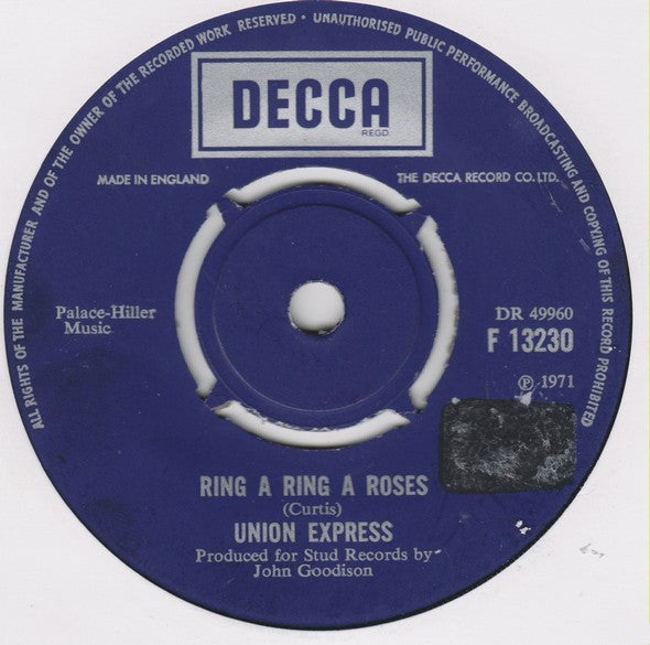 Union Express : Ring A Ring Of Roses (7", Single, Mono)