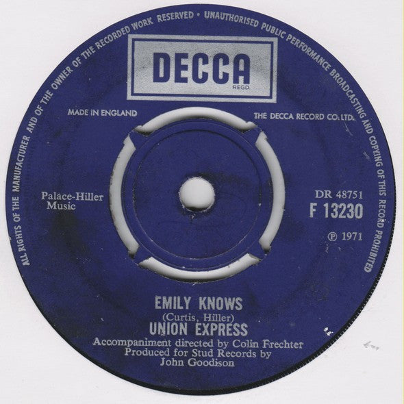 Union Express : Ring A Ring Of Roses (7", Single, Mono)