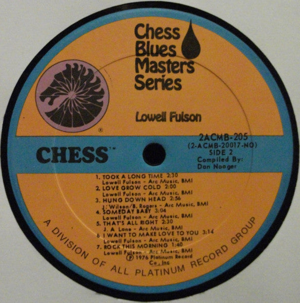 Lowell Fulson : Lowell Fulson (2xLP, Comp, Gat)