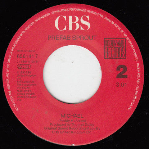 Prefab Sprout : Looking For... Atlantis (7", Single)