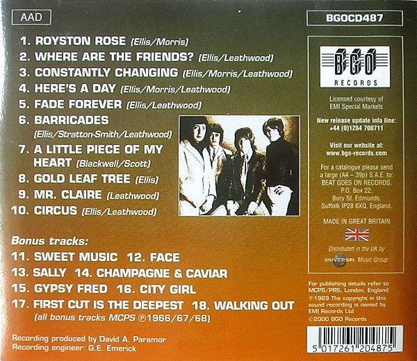 The Koobas : Koobas (CD, Album, RE)