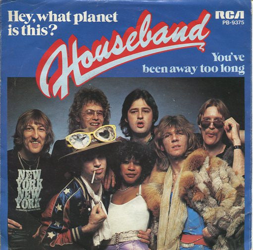 Houseband : Hey, What Planet Is This? (7", Single)