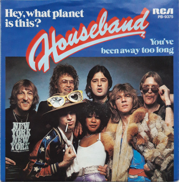 Houseband : Hey, What Planet Is This? (7", Single)