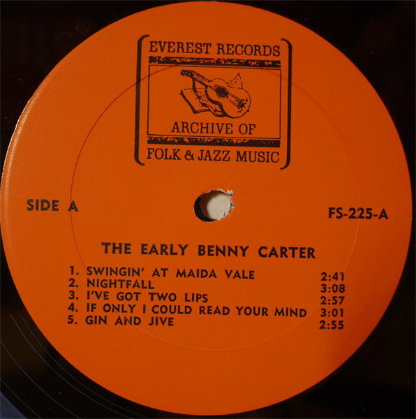 Benny Carter : The Early Benny Carter (LP, Comp)