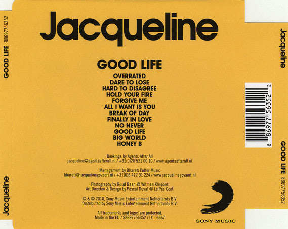 Jacqueline Govaert : Good Life (CD, Album)