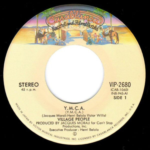 Village People : Y.M.C.A. (7", Single)