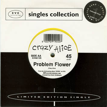 Monster Zero / Crazy Alice : Black Eye / Problem Flower (7", Single, Ltd, Yel)