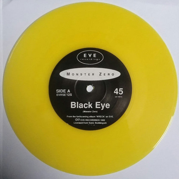Monster Zero / Crazy Alice : Black Eye / Problem Flower (7", Single, Ltd, Yel)