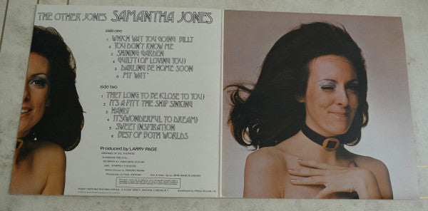 Samantha Jones : The Other Jones (LP, Album)