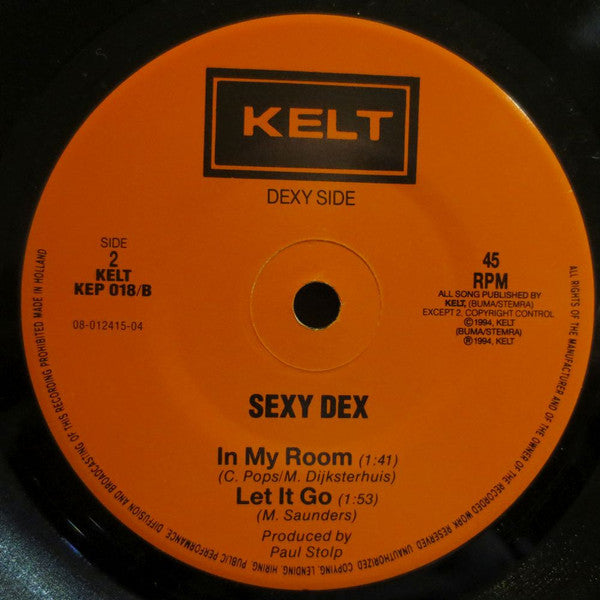 Sexy Dex : Don't Go For Second Best Baby?! (7", EP)