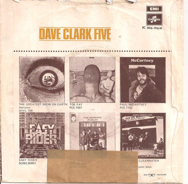 The Dave Clark Five : Here Comes Summer (7")