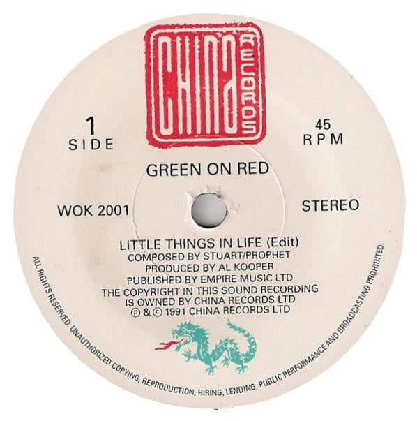 Green On Red : Little Things In Life (7")