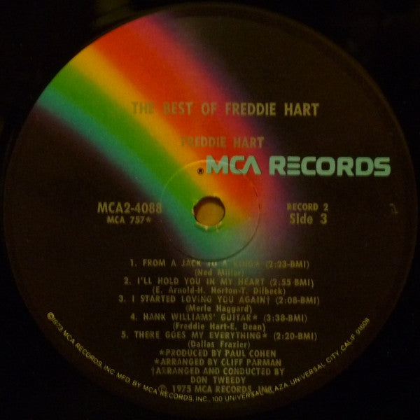Freddie Hart : The Best Of Freddie Hart (2xLP, Comp)