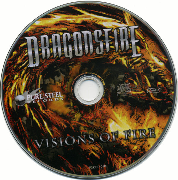 Dragonsfire : Visions Of Fire (CD, Album)