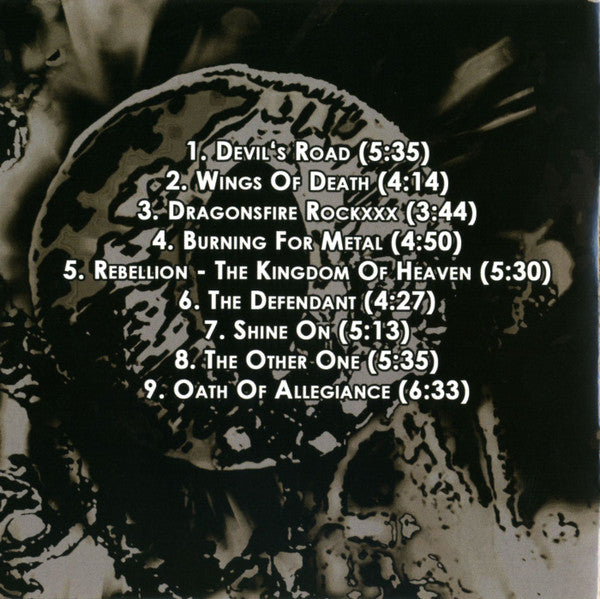 Dragonsfire : Visions Of Fire (CD, Album)