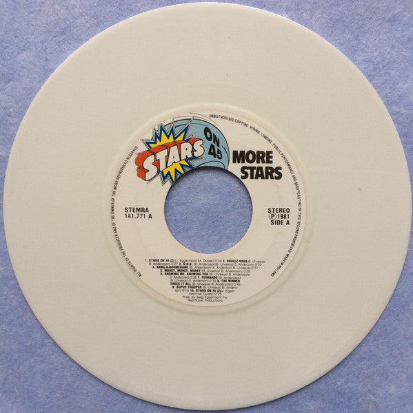 Stars On 45 : More Stars (7", Single, Ltd, Whi)