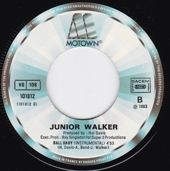Junior Walker : Blow The House Down (7")
